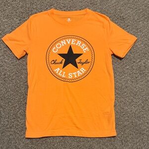 Converse Bright Orange Tee with Star Logo